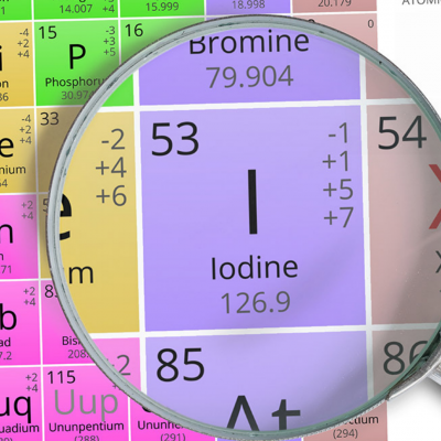 iodine on the periodic table